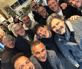 96尤文夺欧冠30周年，皮耶罗等众将聚在里皮家中，老爷子好久不见