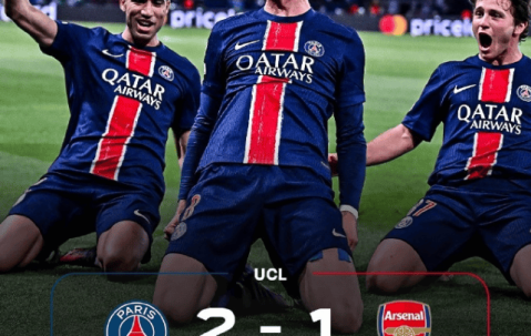 欧冠巴黎2-1阿森纳进决赛，法比安世界波，枪手被双杀主因