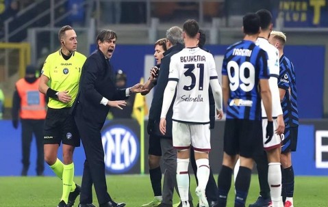 放弃争冠？国米末轮联赛上8名替补，无言抗议，只为被黑掉10分