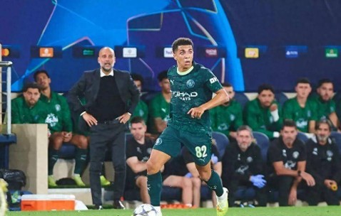 欧冠曼城2-0升级3-2-5：努内斯边后腰传准近98，里科助哈兰德