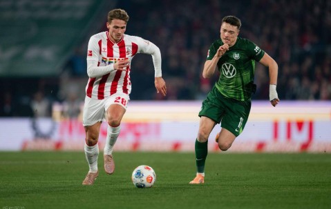 1-0，德甲第10掀翻沃尔夫斯堡，25岁德国悍将马伊纳一剑封喉