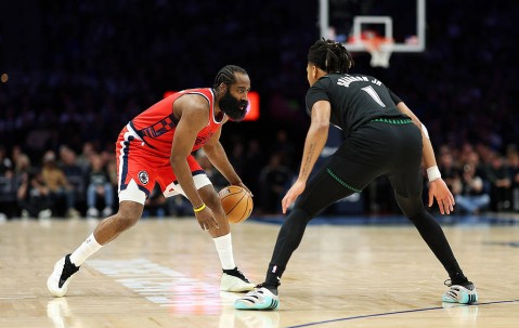 哈登34+5+6伦纳德20分 快船仍不敌森林狼