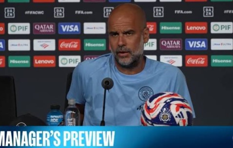 记者：8年来第一次没夺冠，瓜帅回应：不对，我们赢了社区盾杯