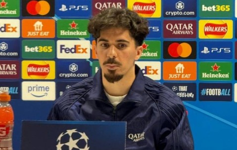 维蒂尼亚：将以1000%的专注迎战枪手 我状态确实下滑但是人之常情