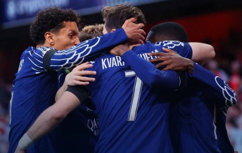 霸道巴黎已通杀英超的欧冠4队：1-0阿森纳&利物浦，4-2曼城…