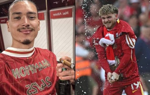 TA：利物浦夺冠庆祝派对持续到近凌晨3点，斯洛特说会喝两三杯