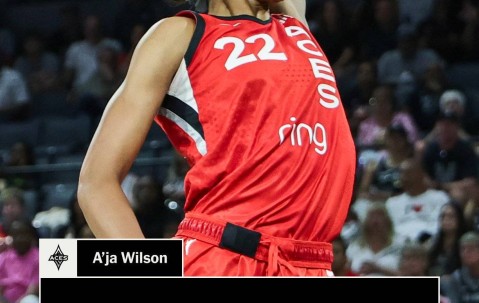 阿贾-威尔逊再砍30+率队7连胜 一纪录成历史第二人