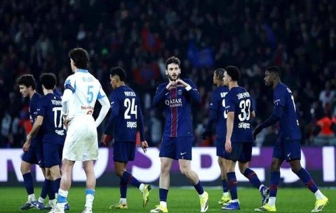 5球横扫马赛！巴黎一加速，法甲无人能及