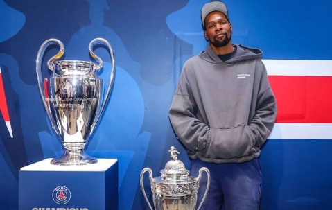 杜兰特入股巴黎圣日耳曼，助力法甲豪门拓展篮球版图