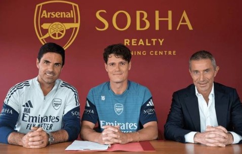 第三签！官方：阿森纳签下31岁丹麦中场诺尔高，总价1200万英镑