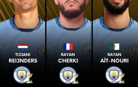 不磨叽！镜报：曼城1.15亿镑敲定赖因德斯、切尔基、艾特-努里