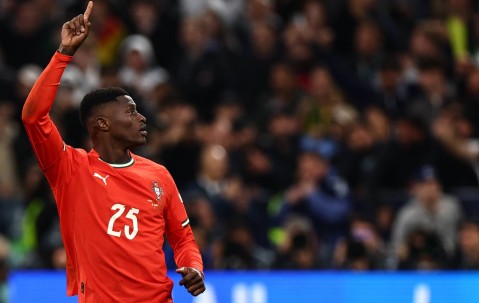 努诺-门德斯：逐渐习惯安联球场了，这里似乎给我带来好运