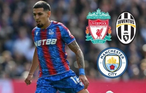 哥伦比亚媒体：利物浦、曼城、尤文关注29岁水晶宫后卫穆尼奥斯