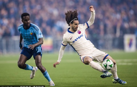 欧协-桑乔破门杰克逊双响 切尔西客场4-1尤尔加登