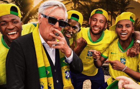 安切洛蒂执掌巴西引爆夏窗主帅大挪移！皇马换帅开启欧洲足坛洗牌潮