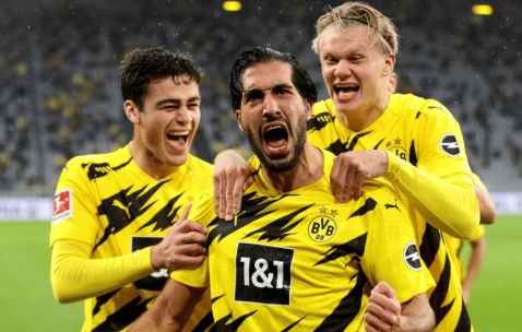德甲：多特蒙德VS沃夫斯堡
