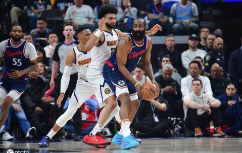 哈登20+9约基奇再斩三双 快船大胜掘金总分2-1