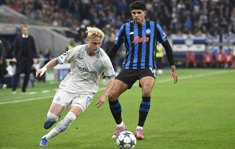 欧冠：2-1，30岁米兰旧将一剑封喉，助意甲第6逆转布鲁日，迎首胜