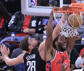 伦纳德41分哈登29分杜兰特22分 快船大胜火箭