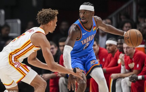 亚历山大30+4+5三节打卡下班 连75场20+历史第四