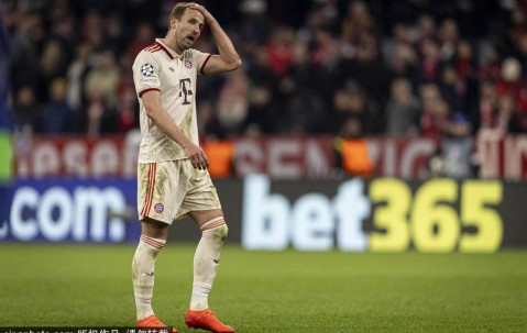 哈里·凯恩尴尬瞬间：莱比锡补时扳平，拜仁夺冠庆典泡汤