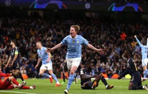 曼城连续5个赛季对阵皇马，成为欧冠历史上持续性最强的对手