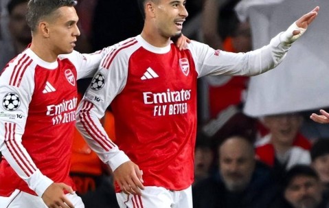 阿森纳2-0奥林匹亚科斯：轮换起到作用，可约克雷斯仍需提升