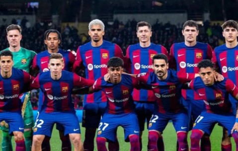 14场不败魔咒！巴萨24球火力血洗米兰，国米客场20年0胜魔咒延续？劳塔罗恐成唯一救星！