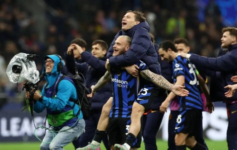 国米超越阿森纳，位居欧足联俱乐部排名榜首