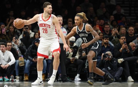 杜兰特22+11申京20+6 火箭击败篮网4连胜