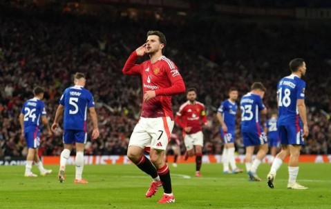 曼联4-1逆转双杀，与热刺会师决赛争冠！芒特两球复活增阿莫林欧冠希望