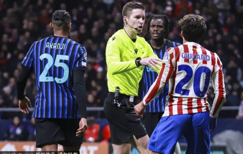 意甲第17轮：裁判安排揭晓，亚特兰大战国际米兰成焦点