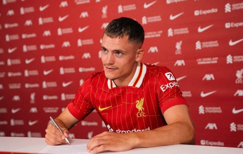 德甲超新星加盟利物浦：球队核心地位是最高追求