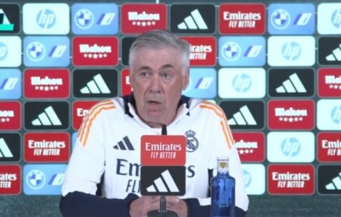 安切洛蒂：看了欧冠半决赛，巴萨差一点就晋级决赛，祝贺国米巴黎