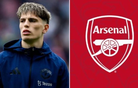 要价6000万记者：加纳乔经纪人已联系阿森纳；枪手要补强边锋