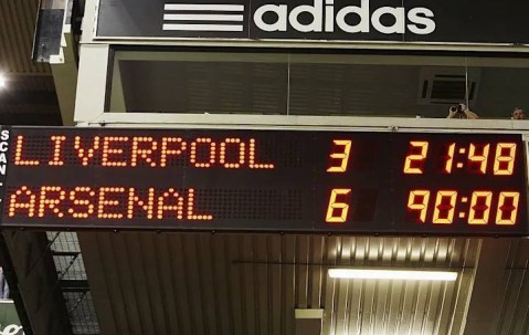 回顾利物浦在安菲尔德的五场惨痛失利，巴普蒂斯塔曾上演大四喜