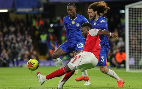 阿森纳1-1切尔西 梅里诺建功