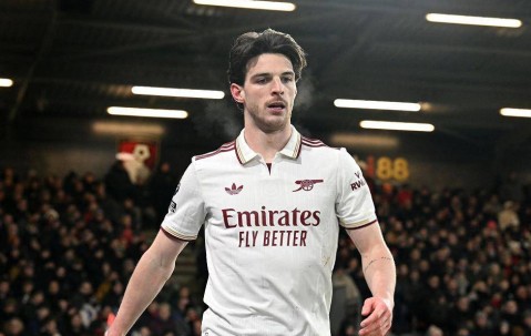 赖斯梅开二度，阿森纳3-2复仇伯恩茅斯5连胜，静待双蓝会自相残杀