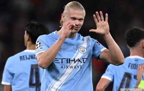 造红牌破纪录，哈兰德欧冠第一人！2-0那不勒斯，曼城宣战阿森纳