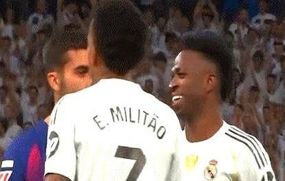 西甲离间计！皇马1.5亿巨星2次被对手挑衅：拿姆巴佩刺激他