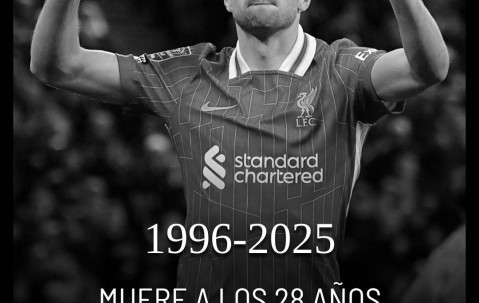 年仅28岁！马卡报：利物浦前锋若塔在一起交通事故中去世