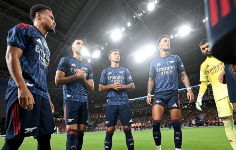 热身赛-伊兰加闪袭梅里诺厄德高破门 阿森纳3-2胜纽卡