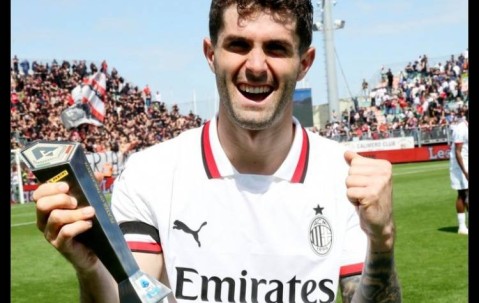 意甲官方：普利西奇当选威尼斯vs米兰一役全场最佳球员