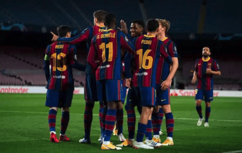 OD资讯：欧冠周最佳阵容公布：巴萨与巴黎成最大赢家