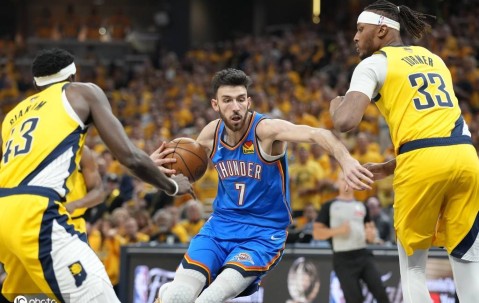 雷霆提前续约霍姆格伦 5年顶薪最高可达2.5亿美元