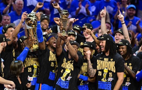 雷霆用统治力定义2024-25赛季 多项纪录载入史册