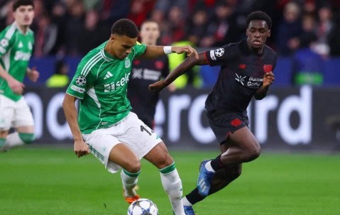 德甲劲旅勒沃库森末分钟绝平英超劲旅纽卡斯尔，格里马尔多关键时刻拯救球队