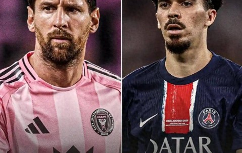 世俱杯1/8决赛-巴黎vs迈阿密：梅西面对旧主 巴黎高压逼抢要晋级