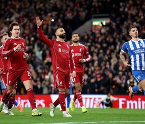 足总杯利物浦3比0布莱顿晋级，多点开花完成零封，萨拉赫强势延续