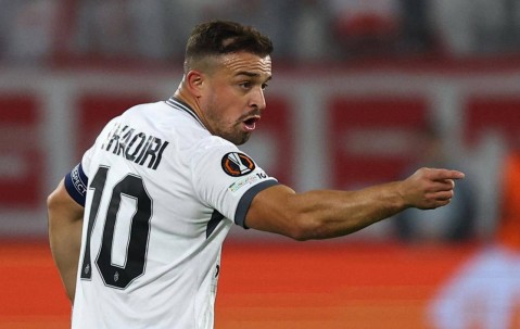 欧联杯：1-2，33岁利物浦旧将沙奇里哑火，率队不敌德甲第7